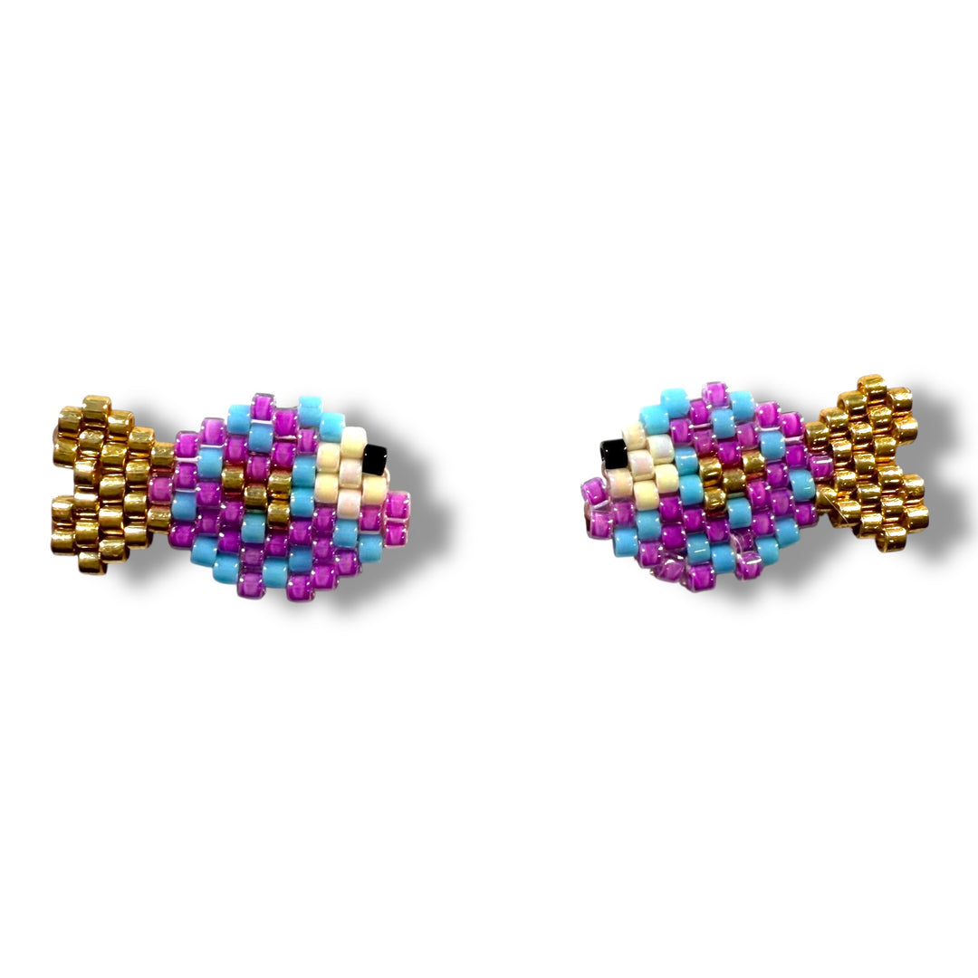 Aretes princesa de pez