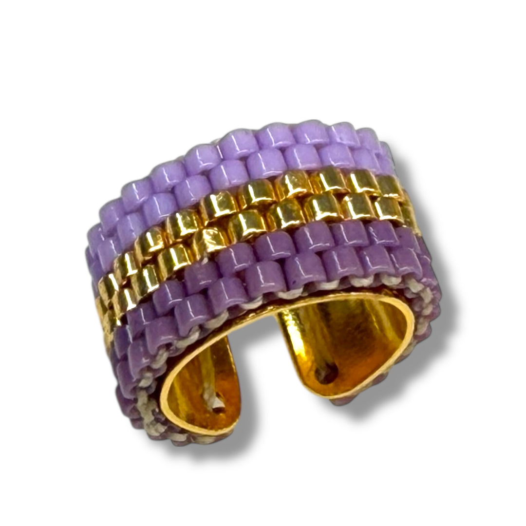 Earcuff violeta