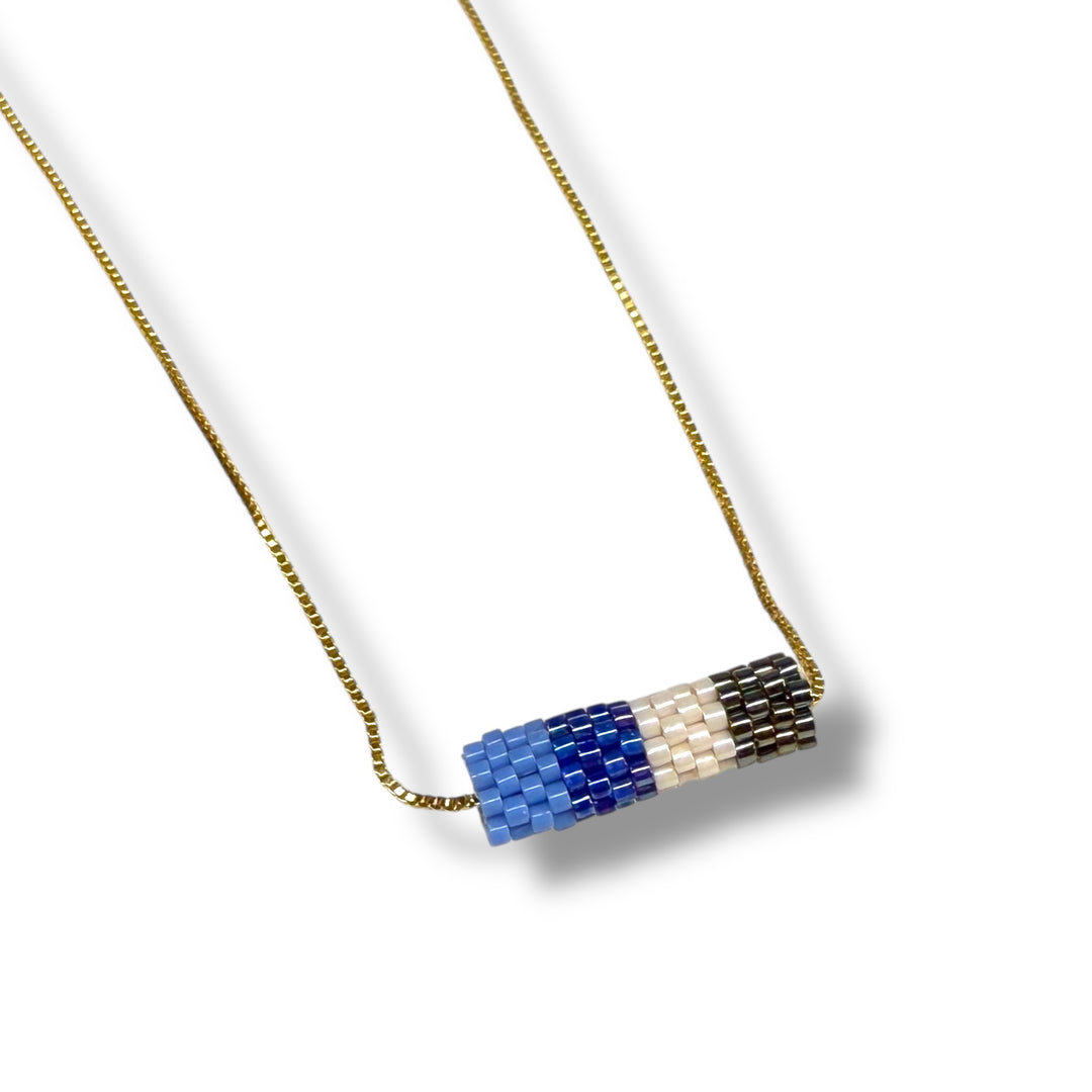 Cadena bloque azul