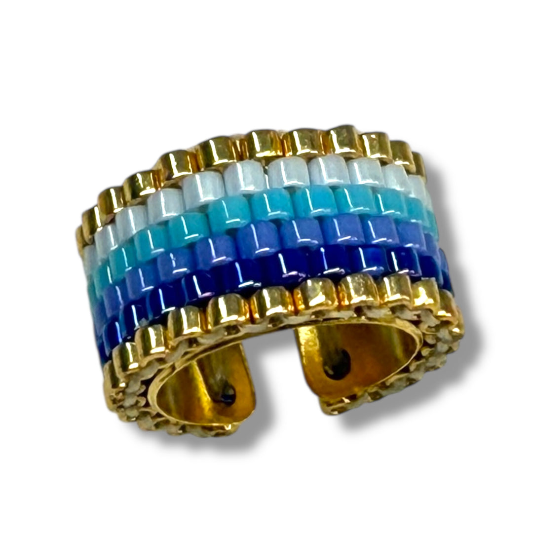 Earcuff azul