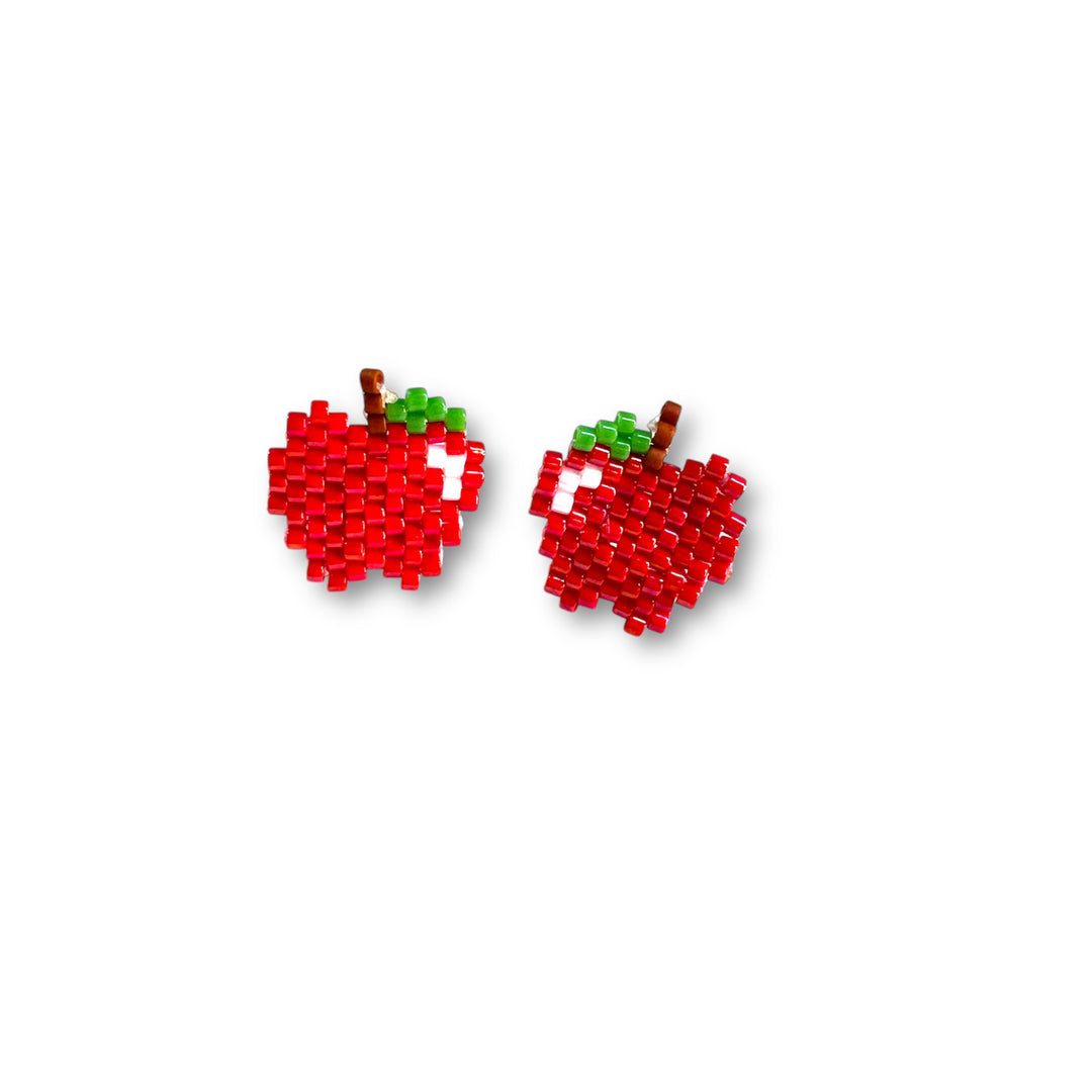 Aretes mini manzanas