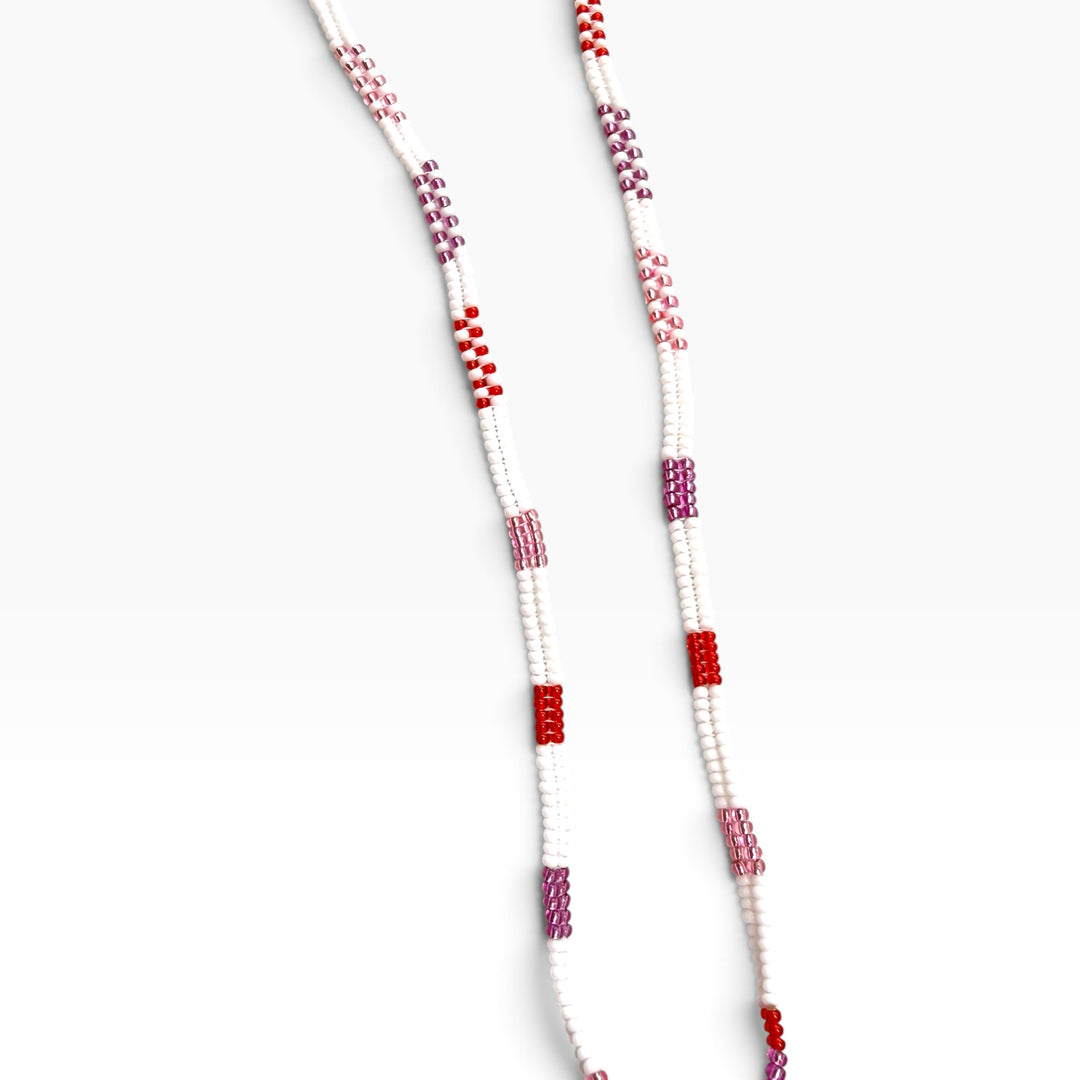 Collar hongo rosa
