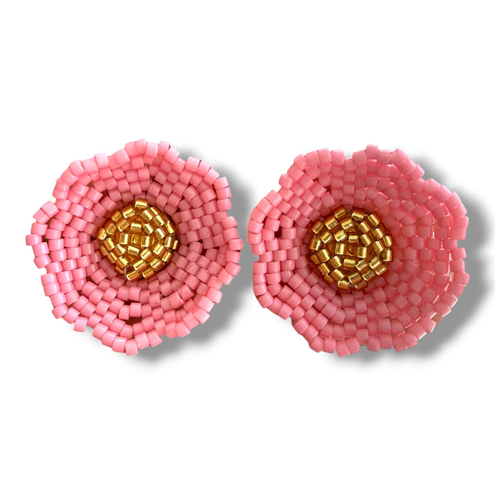 Aretes mini flor
