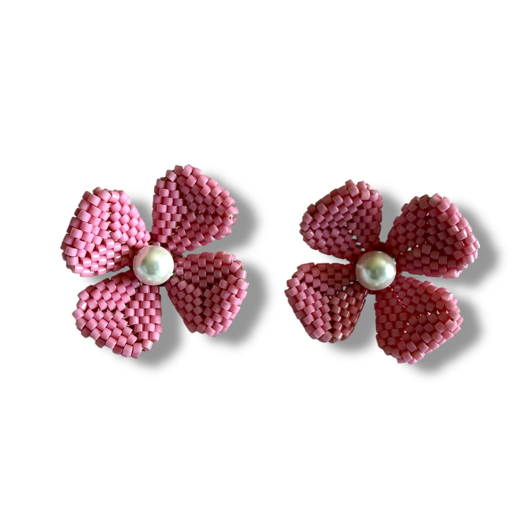 Aretes mini amapolas