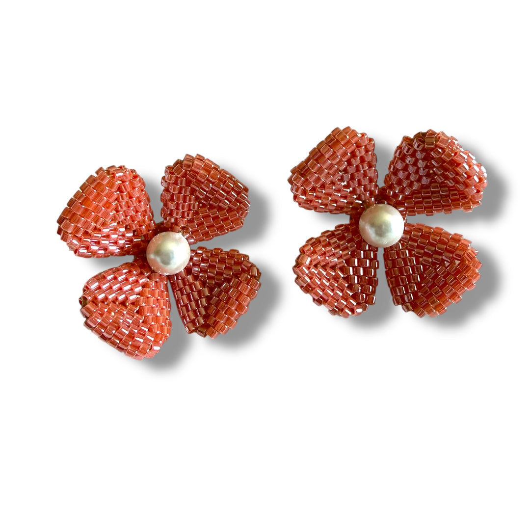 Aretes mini amapolas