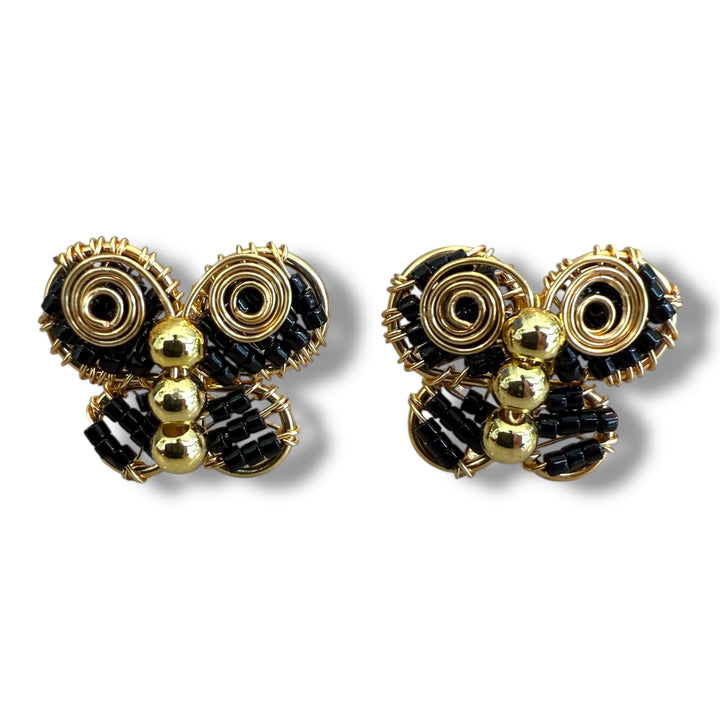 Aretes mini mariposas