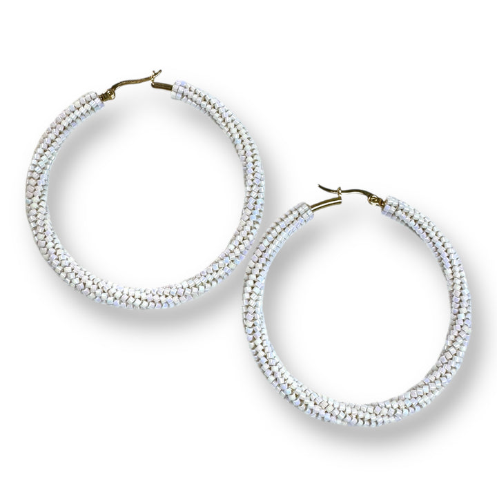 Aretes hoops Isabela grandes