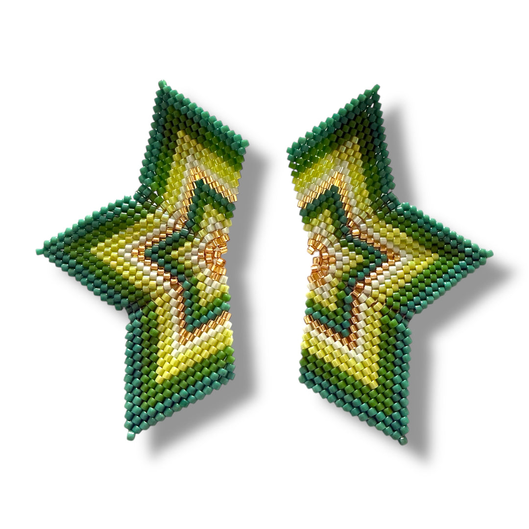 Aretes medias estrellas