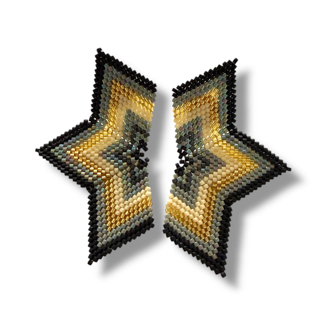 Aretes medias estrellas