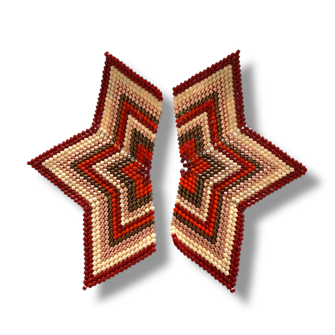 Aretes medias estrellas