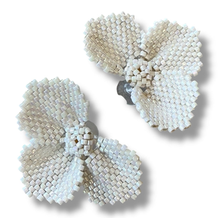 Aretes medias amapolas