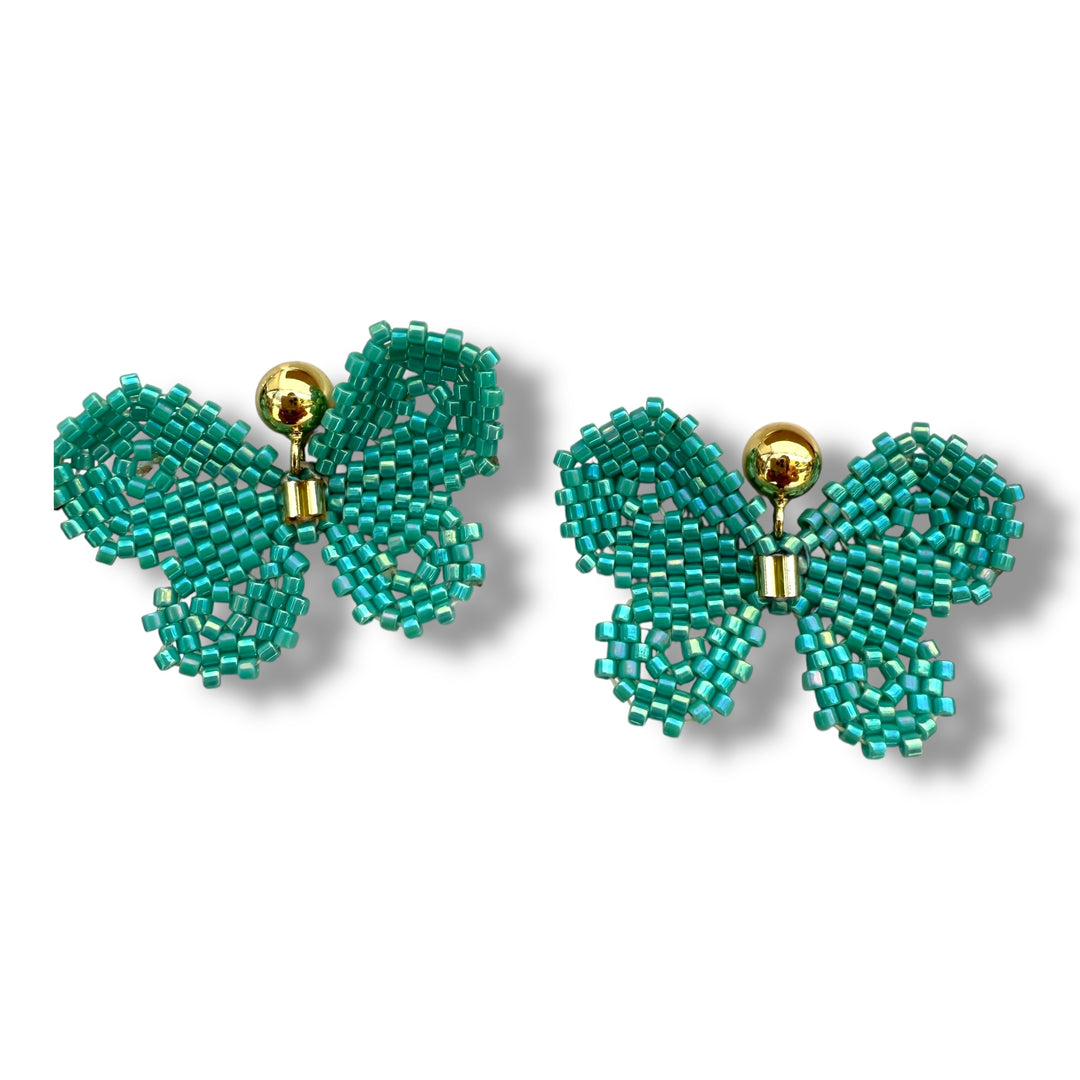 Aretes mini mariposas