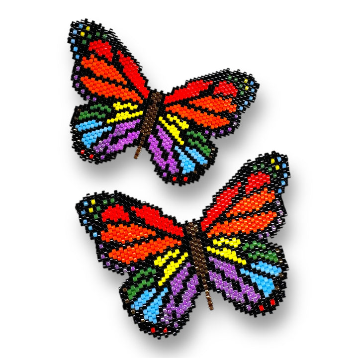 Aretes mariposa