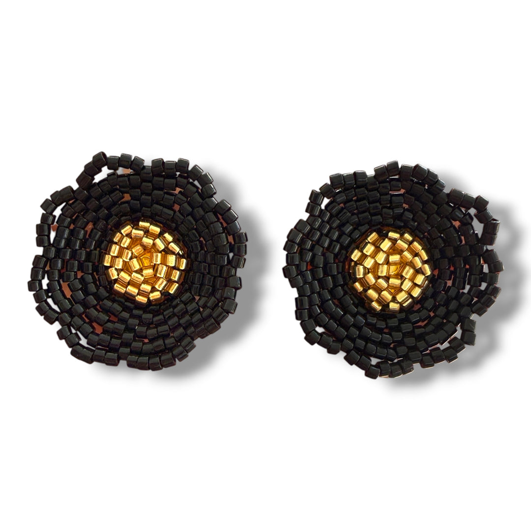 Aretes mini flor