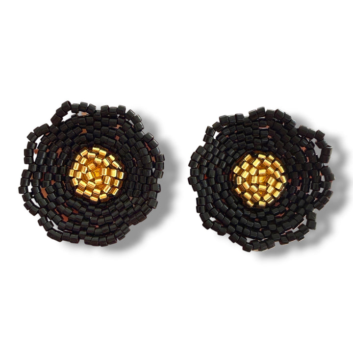 Aretes mini flor