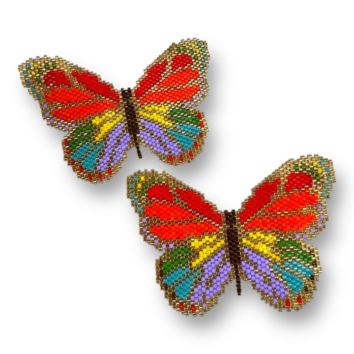 Aretes mariposa