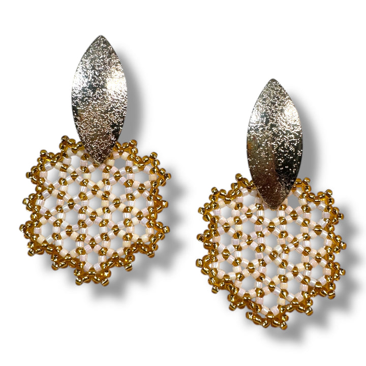 Aretes macramé