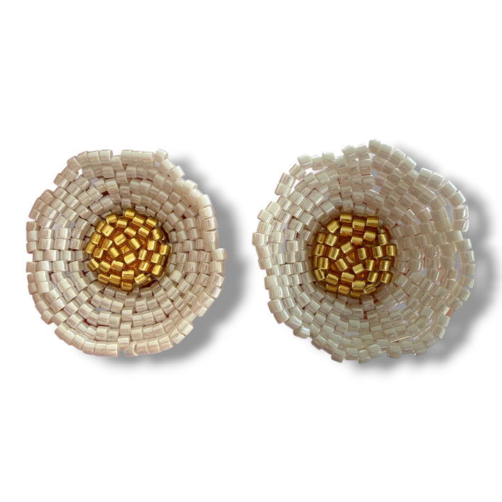 Aretes mini flor