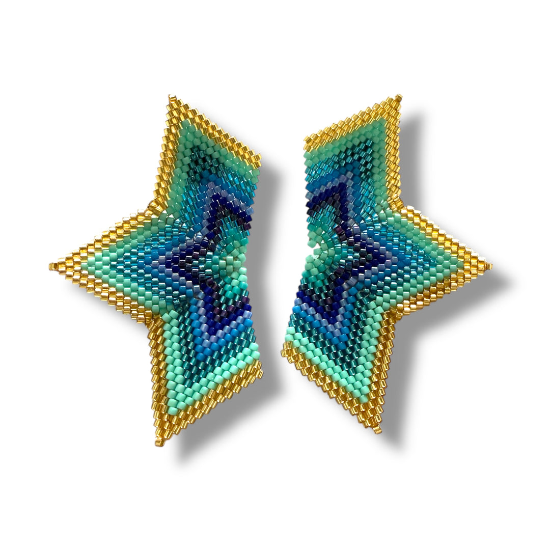 Aretes medias estrellas