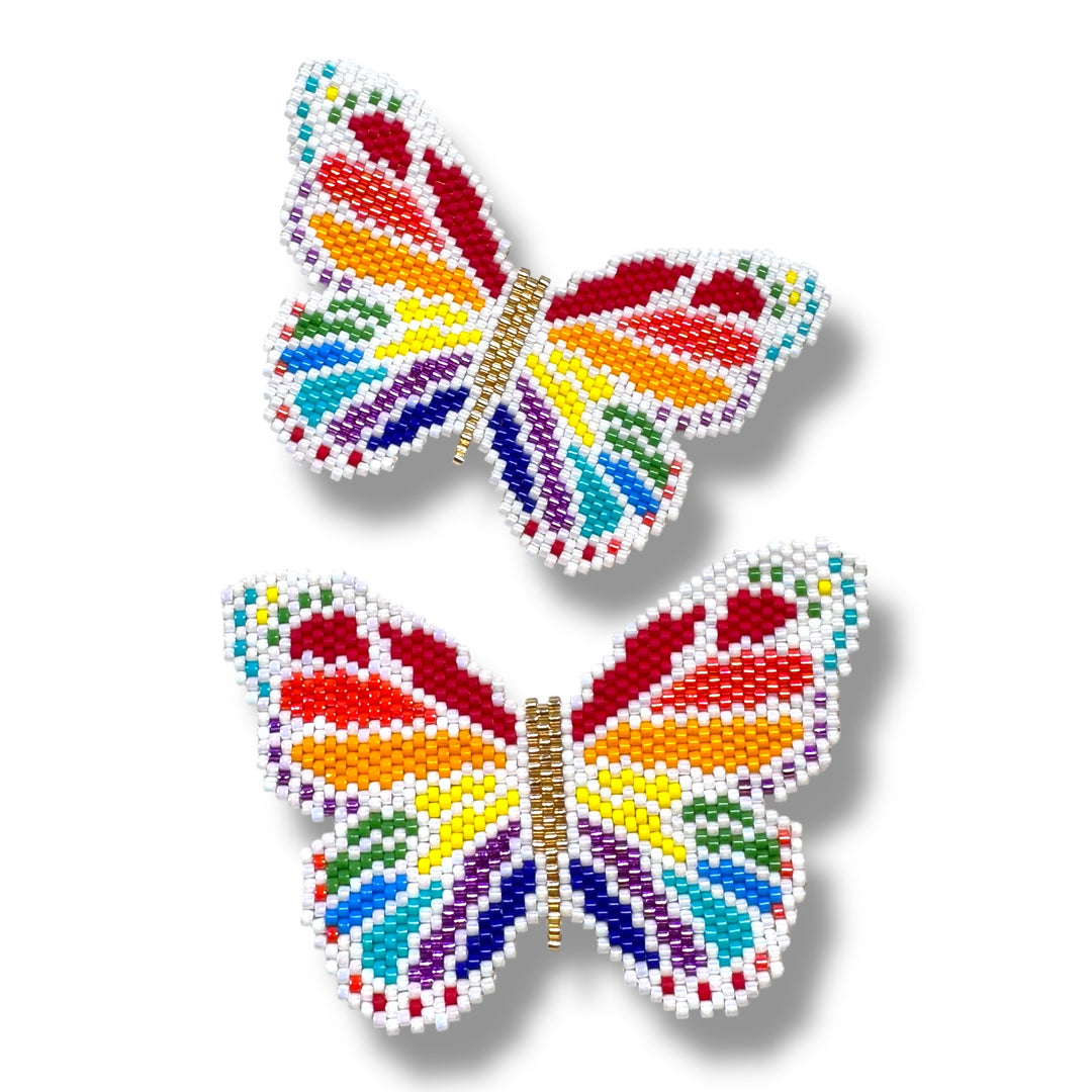 Aretes mariposas