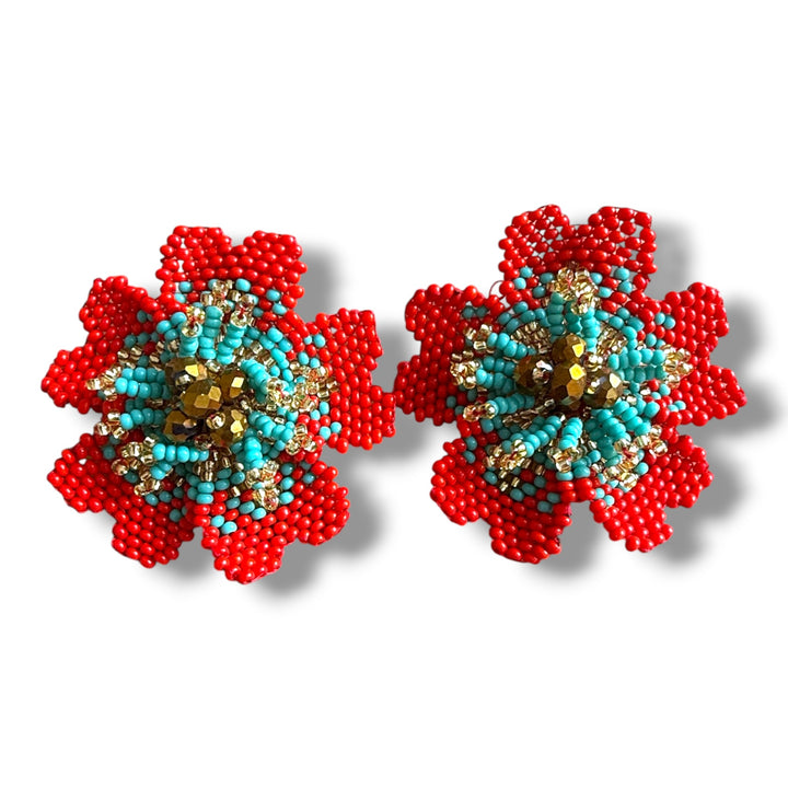 Aretes flor de lirio