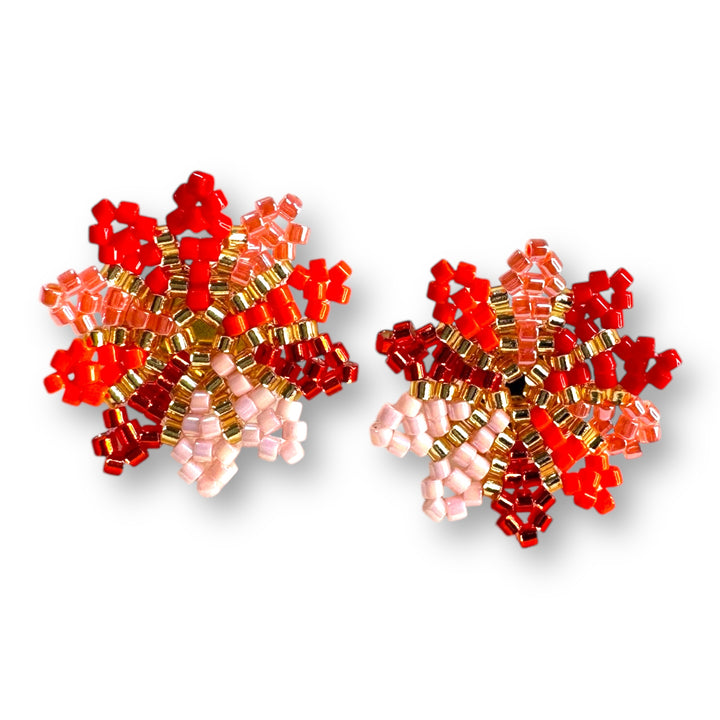 Aretes mini flor de loto