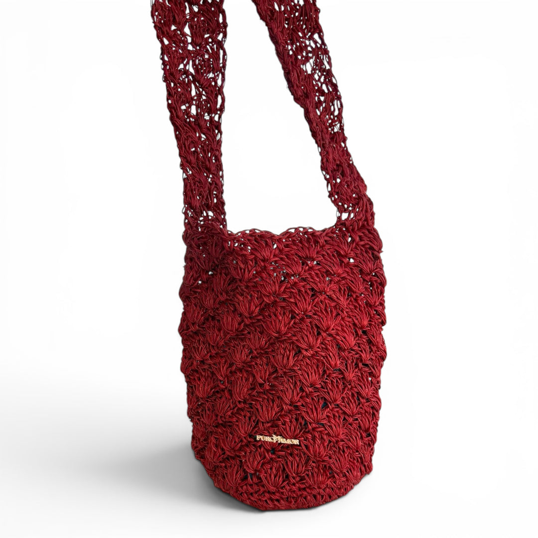 Mochila macramé