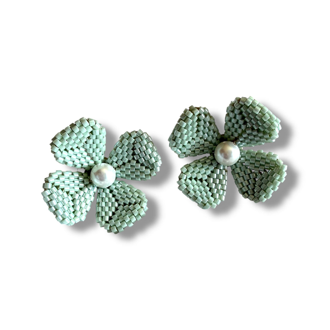 Aretes mini amapolas