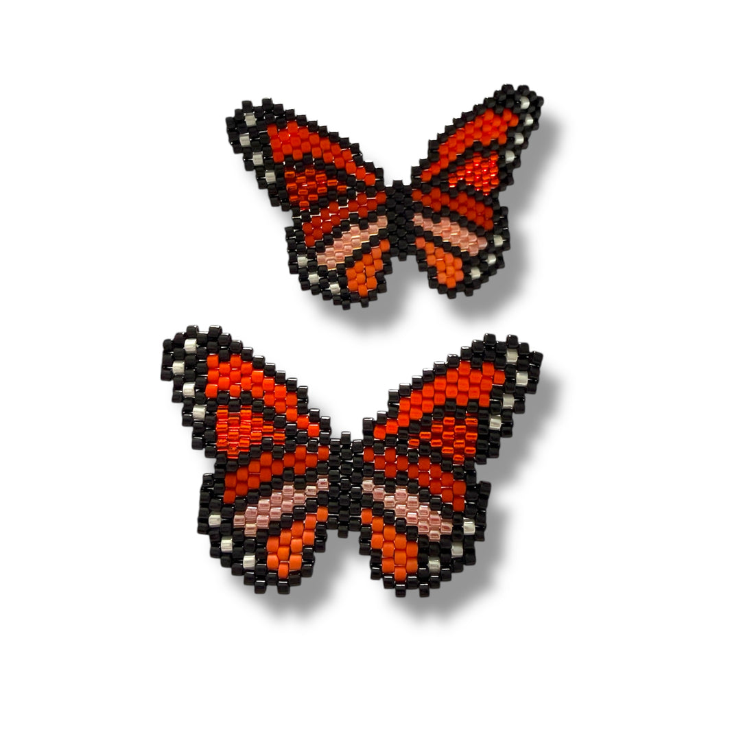 Aretes mariposas medium