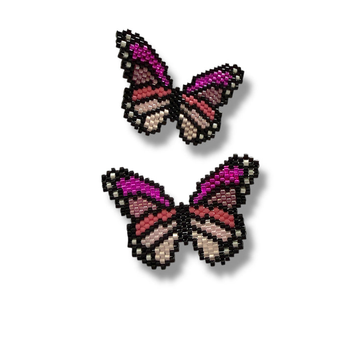 Aretes mariposas medium