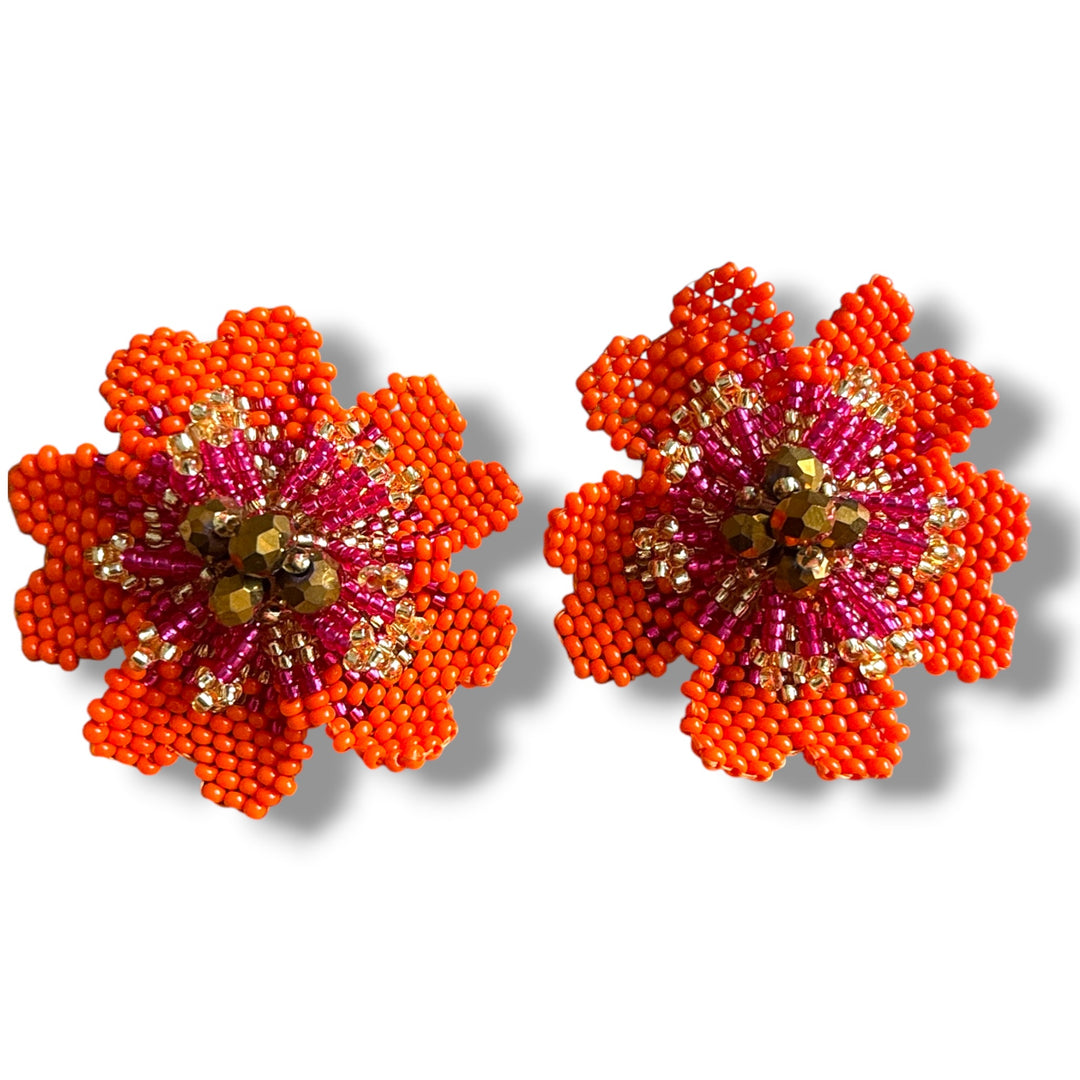 Aretes flor de lirio