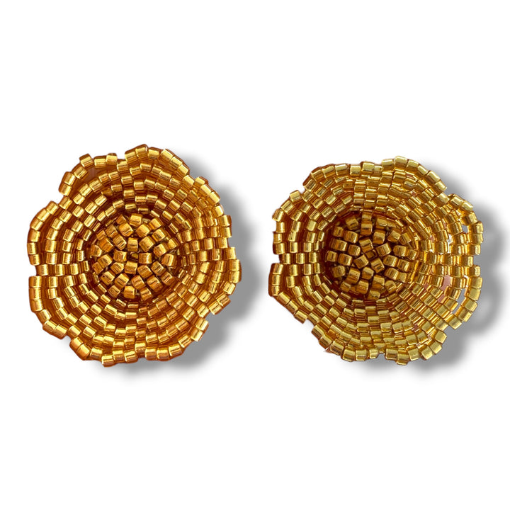 Aretes mini flor