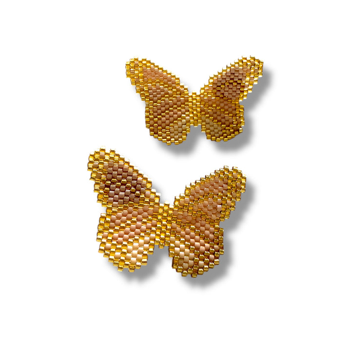 Aretes mariposas medium