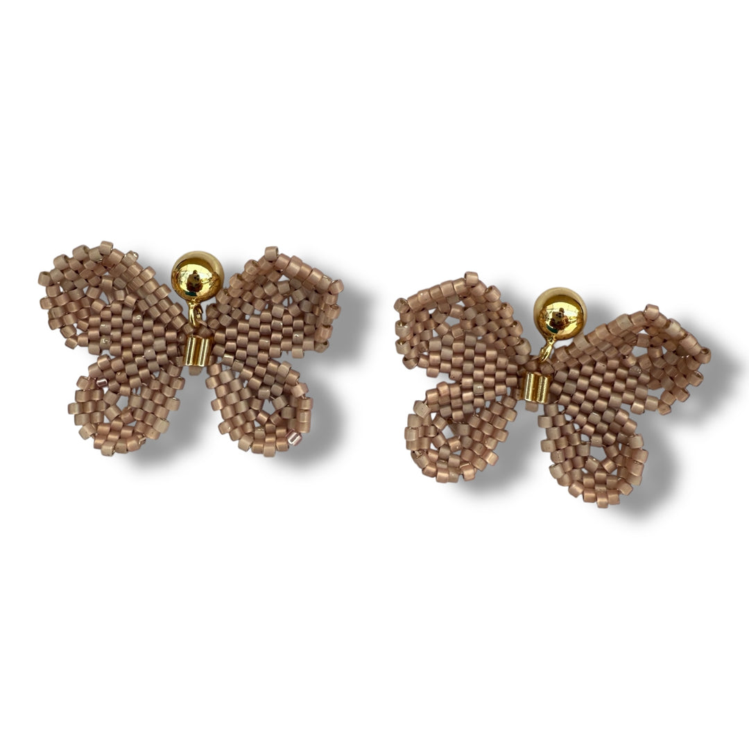 Aretes mini mariposas