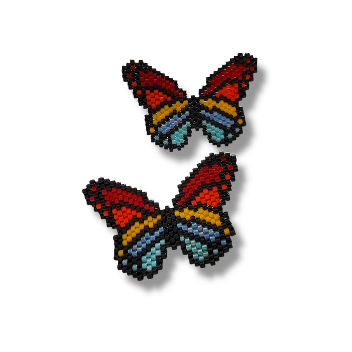 Aretes mariposas medium