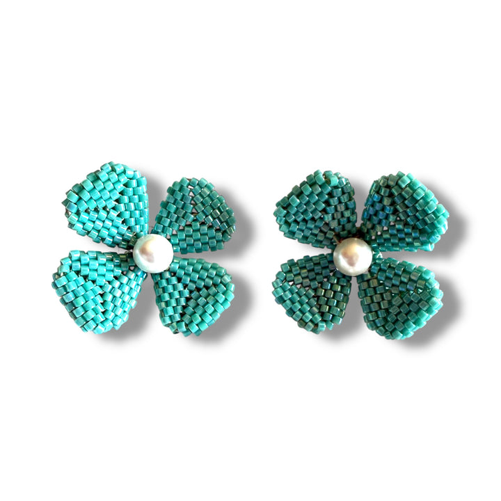 Aretes mini amapolas