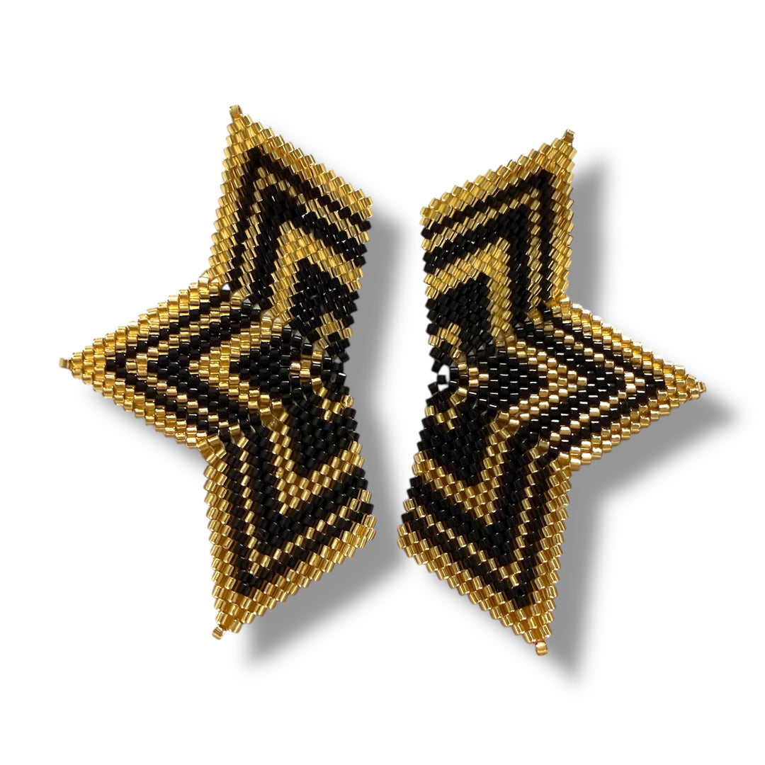 Aretes medias estrellas