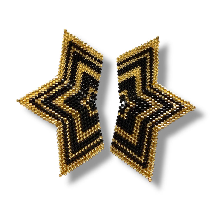 Aretes medias estrellas