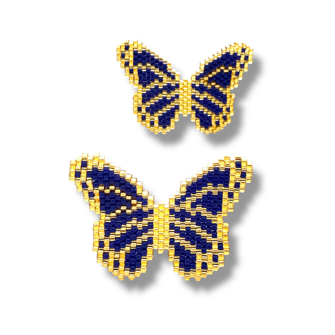 Aretes mariposas medium