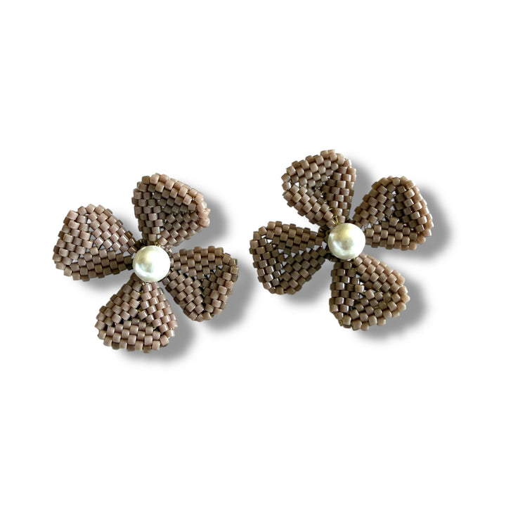 Aretes mini amapolas