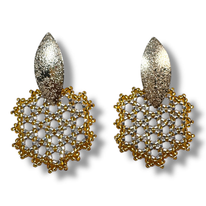 Aretes macramé