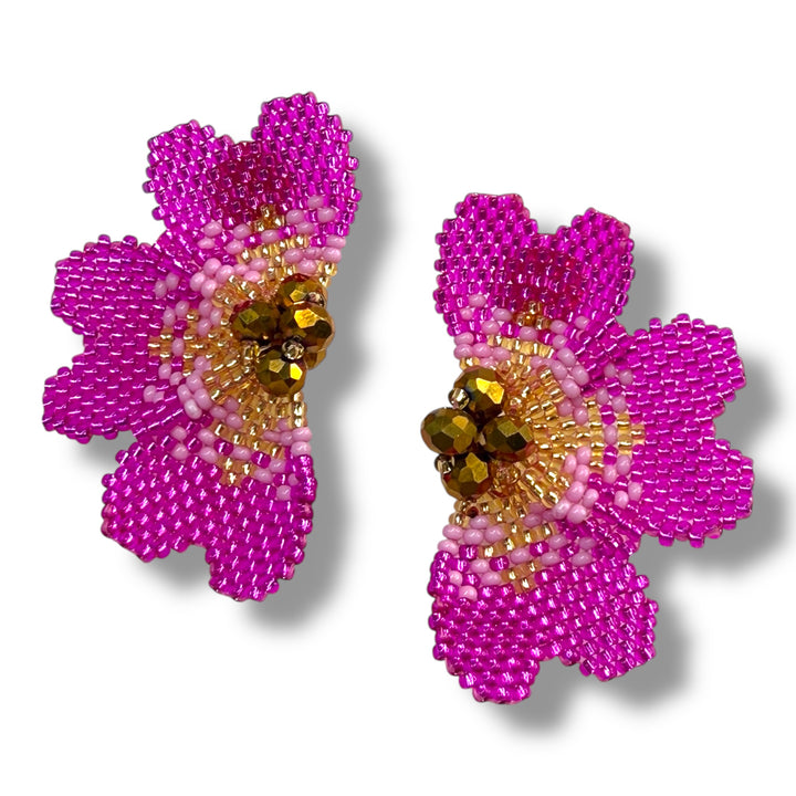 Aretes medios lirios