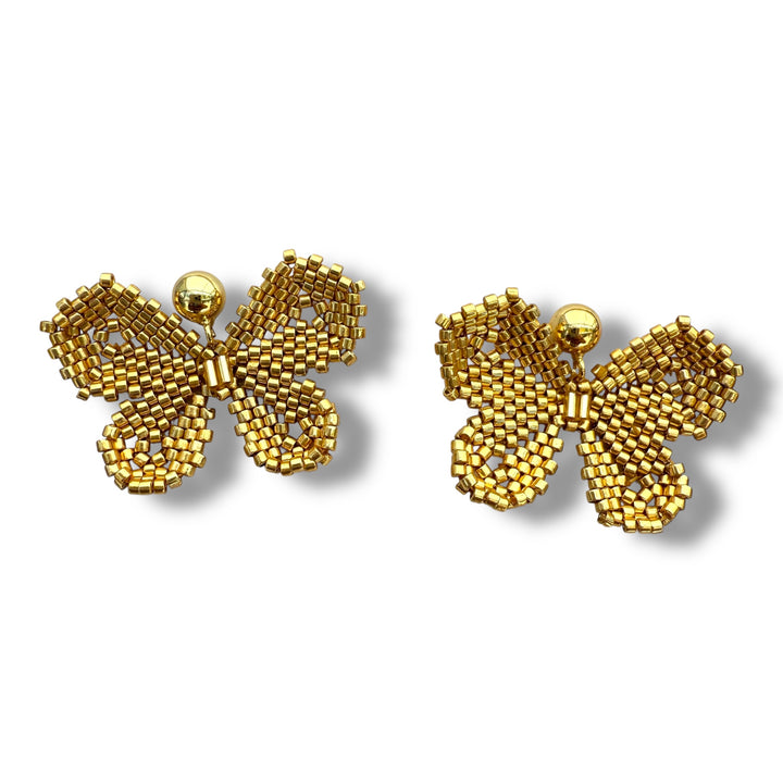 Aretes mini mariposas