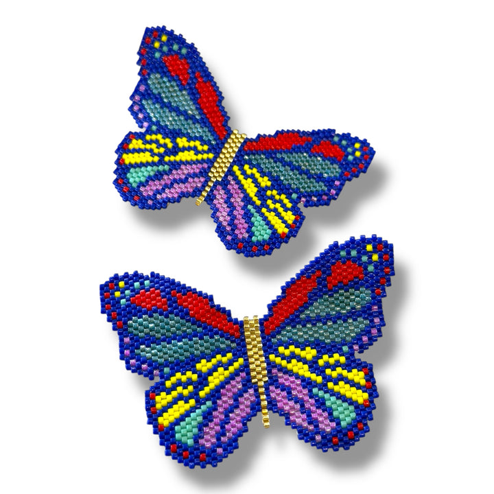 Aretes mariposas