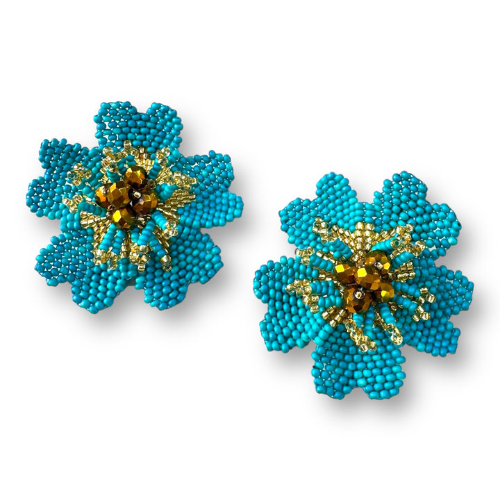 Aretes flor de lirio