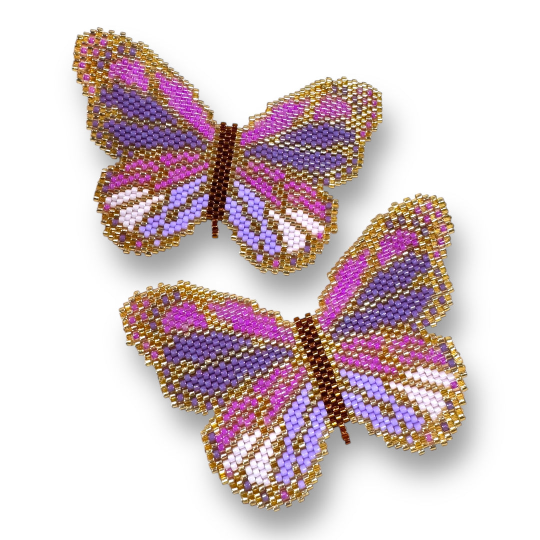 Aretes mariposa