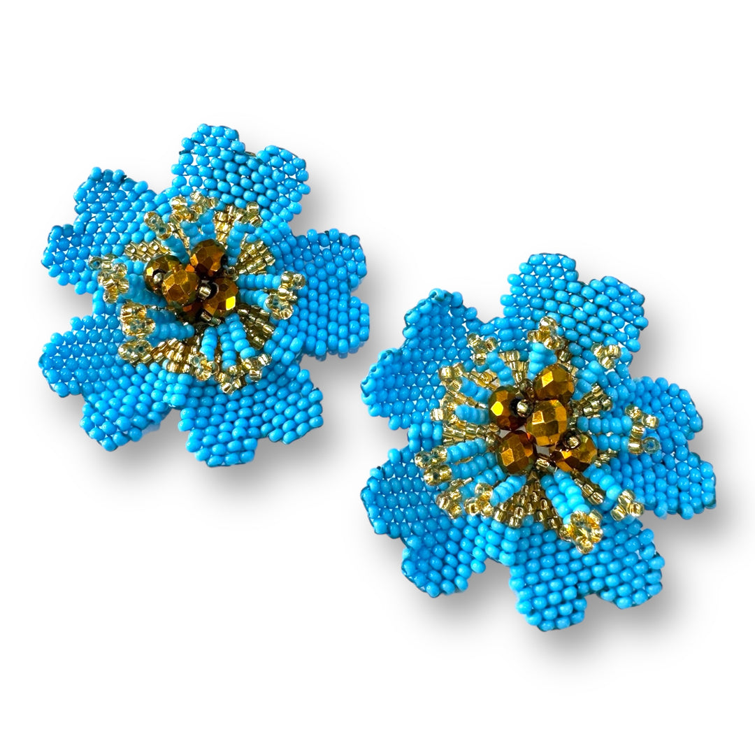 Aretes flor de lirio