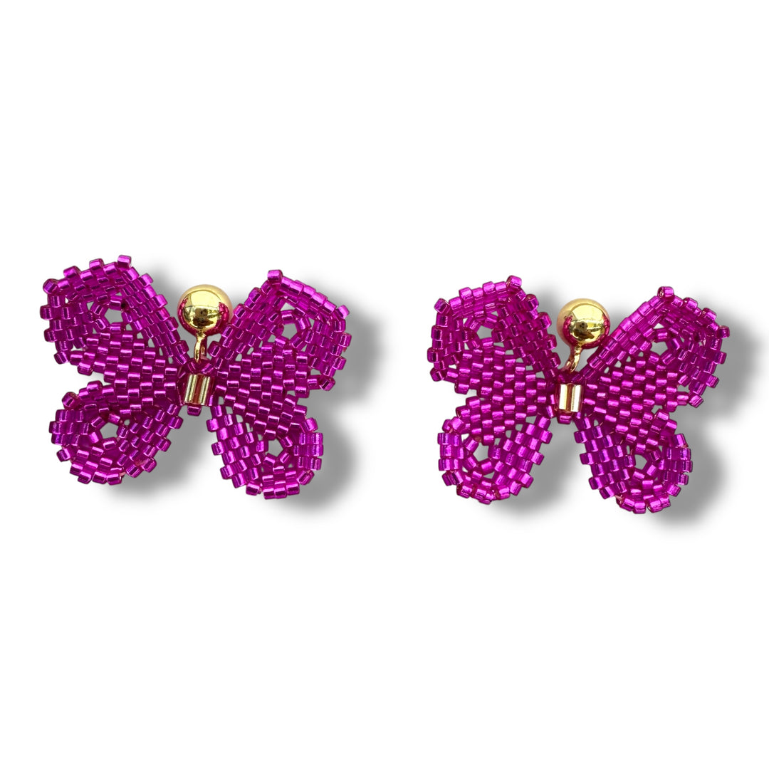 Aretes mini mariposas
