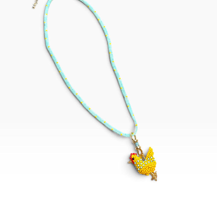 Collar gallinita amarilla