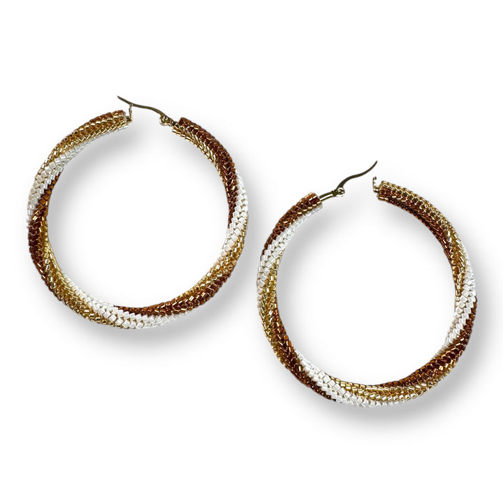 Aretes hoops Isabela grandes